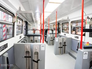 Supporting image for story: First cycle train enters service on the Heart of Wales line