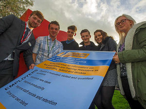 Supporting image for story: Pupils learn about Ladder for Shropshire apprenticeships opportunity