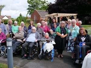 Supporting image for story: Vibrant sensory garden officially opens at Chirk nursing home