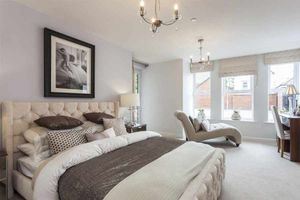 A bedroom in one of the new properties