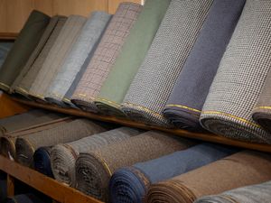 Supporting image for story: Historic textile mill recreates Victorian designs for 200th anniversary of tweed