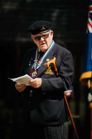 Armed Forces Day ceremony at Shifnal Village Hall
