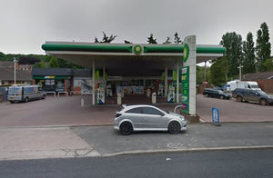 BP at the Red Lion Service Station in Holyhead Road. Photo: Google
