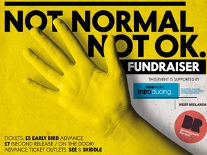 Supporting image for story: Birmingham fundraiser for NOT NORMAL NOT OK campaign