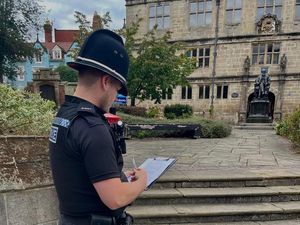 Supporting image for story: Police officers clamping down on anti-social behaviour in Shrewsbury