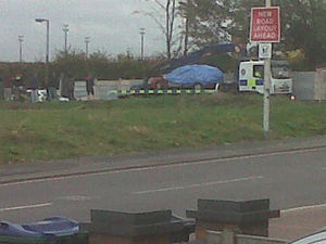 Supporting image for story: Body found in burnt out car in West Bromwich
