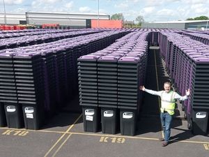 Supporting image for story: Thousands of new recycling bins being rolled out in purple patch for Shropshire Council