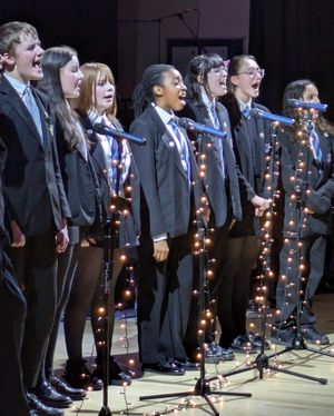 Hadley Learning Community secondary school students