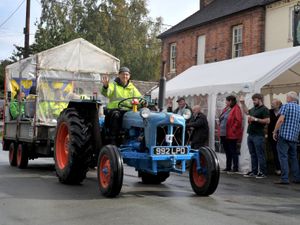Supporting image for story: Tractor run round the Wrekin helping to raise for Lupus
