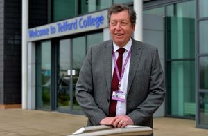 Telford College head Graham Guest