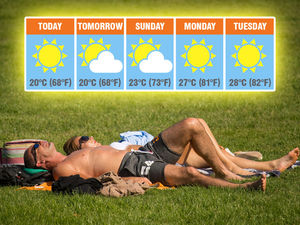 Supporting image for story: Here comes the sun! Black Country to be hotter than Ibiza as heatwave arrives
