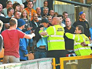 Supporting image for story: £10,000 cut from policing bill for Wolves match marred by violence