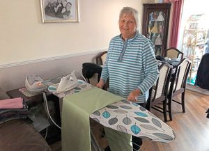 Wolves landlady Ann Schorah admits the only thing she wouldn’t iron is socks.