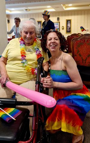 Wolverhampton care home celebrated Pride month with their own event