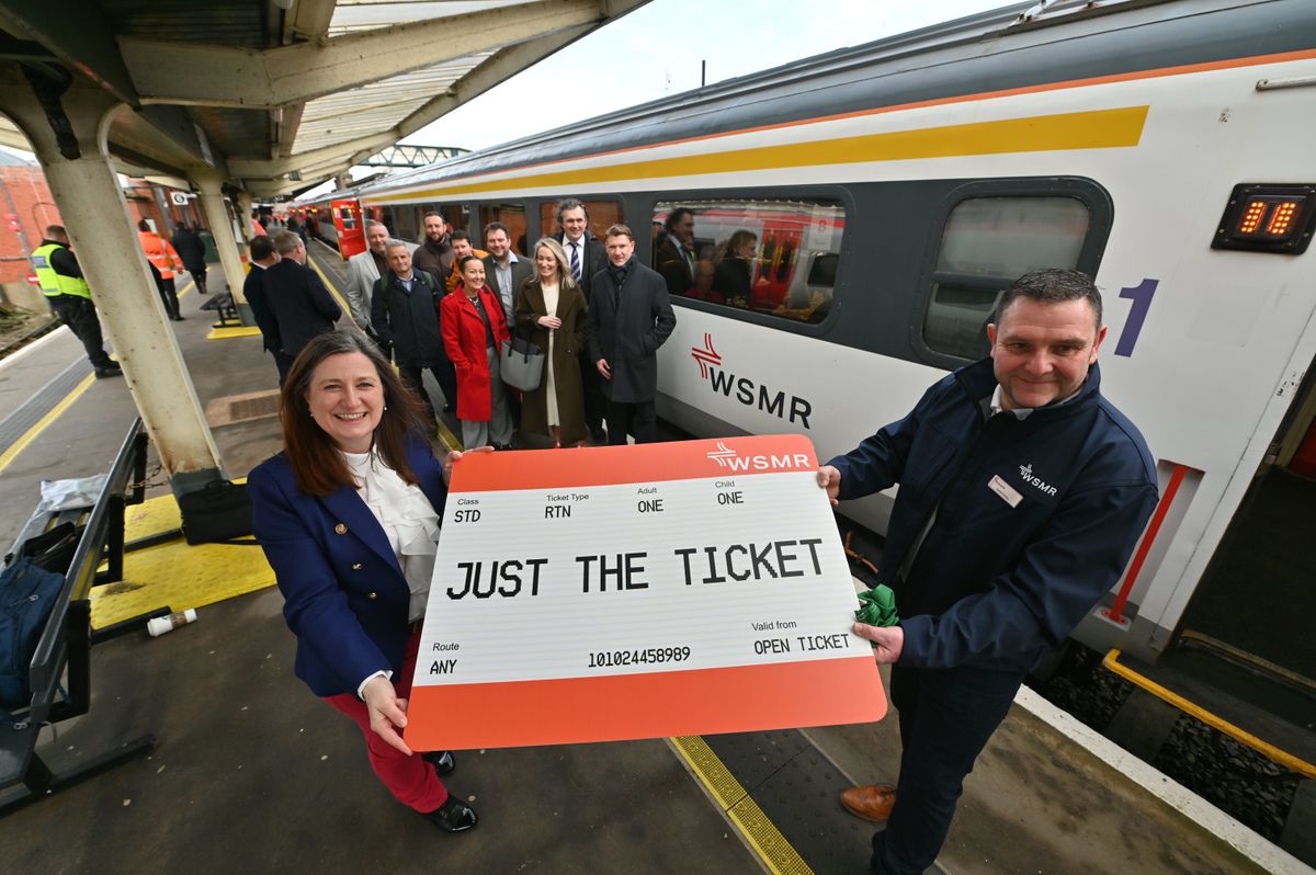 Packed charter train trip shows potential of new direct service linking Shropshire to London