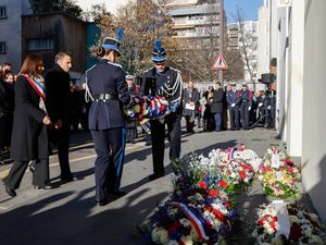 Supporting image for story: France marks 10 years since deadly Charlie Hebdo attacks