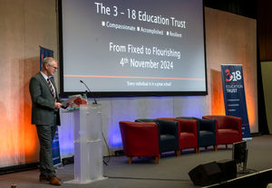 The 3-18 Education Trust's annual conference at Telford International Centre.