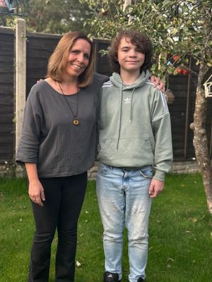 Sarah and Anthony are back at home and recovering well