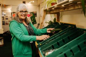 Volunteer Beverley Lloyd