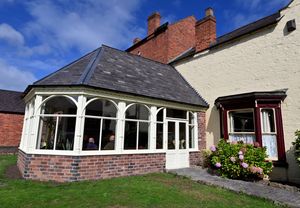 The new conservatory at the Beacon Hotel, Sedgley