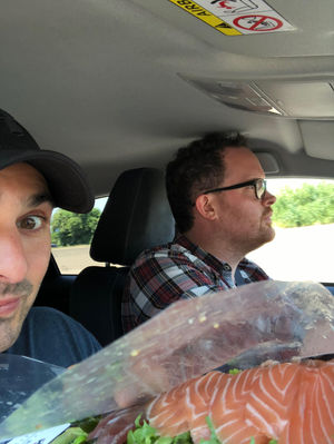 He was genuinely devastated when I opened this 