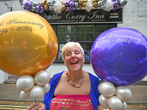 Supporting image for story: 'Welcome back': Singing sensation helps to reopen popular curry house following refurb