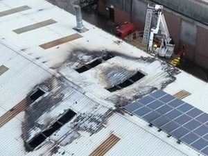 Supporting image for story: Firefighters tackle accidental blaze at Stafford industrial estate