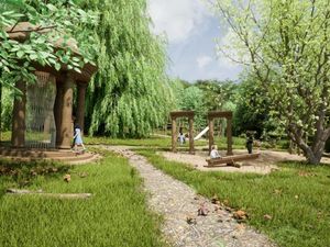 Supporting image for story: Pictures show what new woodland play area at Himley Hall and Park could look like