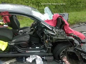 Supporting image for story: Man airlifted to hospital after serious crash near Whitchurch