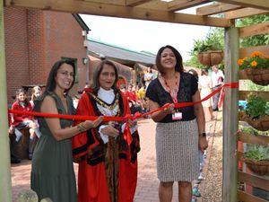 Supporting image for story: The Grove alumna renovates London Primary school abandoned area