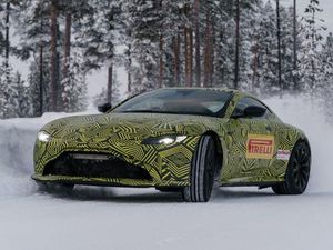 Supporting image for story: Getting to grips with the new Aston Martin Vantage prototype deep in the Arctic Circle
