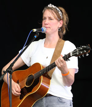 Ludlow Spring Festival. Pictured is Vera Van Heeringen.