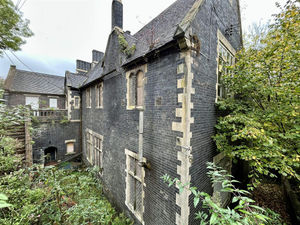 Supporting image for story: Ironbridge's distinctive 'Blue School' up for auction with £100k guide price