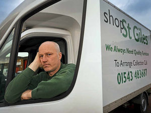 Supporting image for story: Hunt goes on for stolen St Giles Hospice van