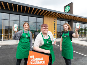 Supporting image for story: New Starbucks drive-thru opens at Merry Hill