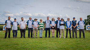 Members of Croesoswallt Club who organised the event.