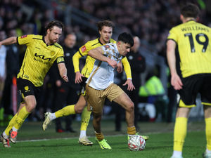 Walsall youngster Ronan Maher was Tamworth hero over the weekend as his goal helped the non-leaguers to an FA Cup penalty shootout win over League One Burton Albion. Pic: Getty