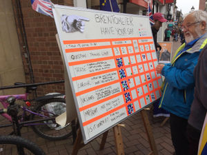 Supporting image for story: It's the 'Brexitometer': People invited to have say on Brexit at Shrewsbury event