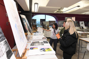 Getting information on Art and Fashion Design courses
