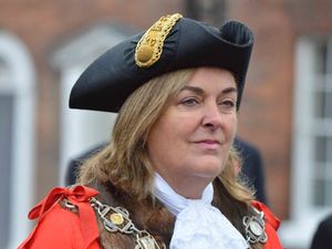 Jane Mackenzie when she was Mayor of Shrewsbury