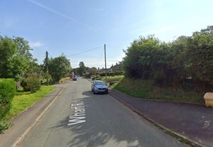 The house fire took place on Wharf Road, Gnosall. Photo: Google 