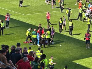 Supporting image for story: Man in court after footballer hit by part of chair at match