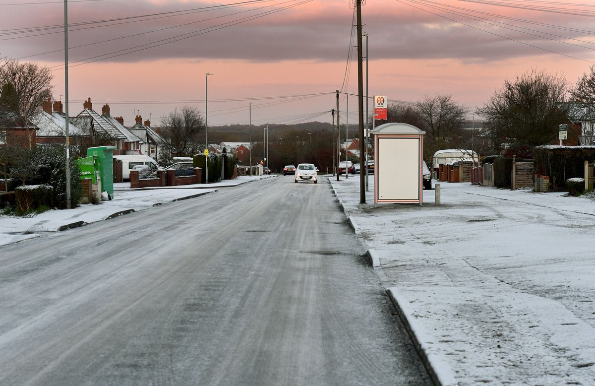 Two cars overturn on West Midlands roads overnight after snow and ice hits region Two cars overturn on West Midlands roads overnight after snow and ice hits region
