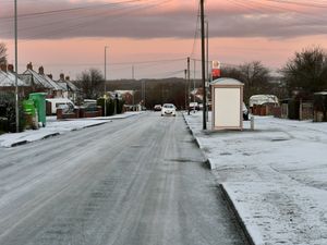 Supporting image for story: Two cars overturn on Shropshire roads overnight after snow and ice hits region