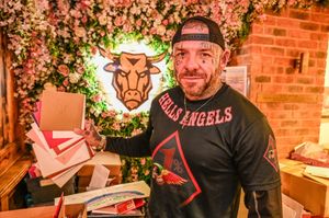 Matt Lem, also known as Lemmy, is a member of the Hells Angels Motorcycle Club and has been campaigning to get hundreds of bikers to help deliver 60,000 cards to Amelia Kolpa for her 8th birthday. February 5 2026. 