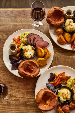 Hearty all-day roasts are one part of the promotion by Heartwood Inns