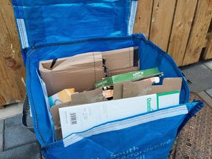 Supporting image for story: Residents in South Staffordshire to receive blue bag for cardboard and paper waste