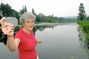 Heather Ashton practises at Walcoot Lakes, Lydbury North.