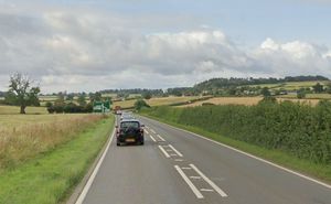 The A49 near Wem. Photo: Google