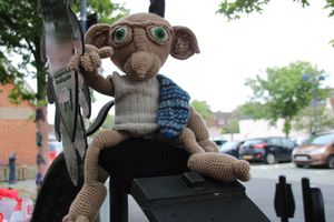 15 people have made knitted creations, including this one of Dobby